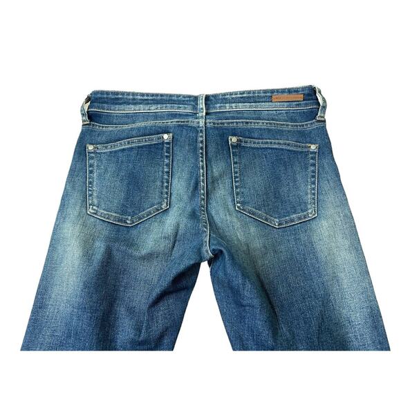 Pilcro and the Letterpress Parallel Straight Jeans Sz 29 Stretch Distressed - Picture 8 of 10